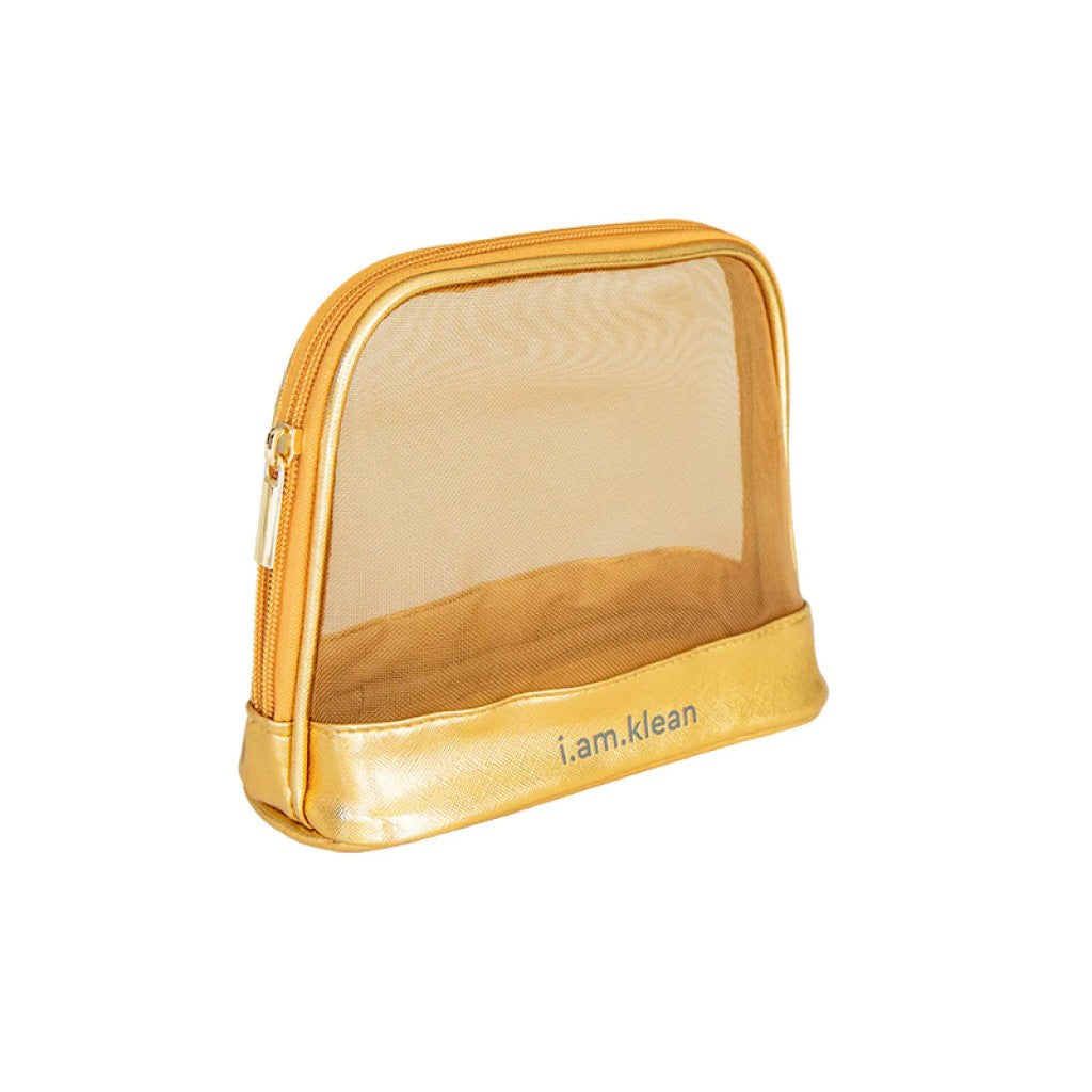 Gouden toilet tas